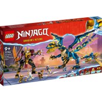 LEGO® NINJAGO® 71796 - Стихиен дракон срещу робот на Императрицата, снимка 1 - Конструктори - 43426329