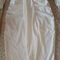 Комплект блуза и пола в бяло, снимка 2 - Комплекти - 36864302