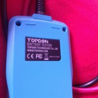 Тестер за батерии TOPDON Art 101, снимка 6 - Аксесоари и консумативи - 43863964