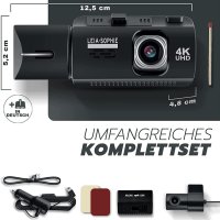 Dashcam 4K - UHD Камера с висока разделителна способност, снимка 9 - Камери - 40843618