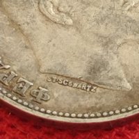 Сребърна монета 1 лев 1910г. Царство България Фердинанд първи за КОЛЕКЦИОНЕРИ 43018, снимка 11 - Нумизматика и бонистика - 43846886