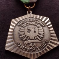 Рядък медал Германия OBERSCHLESIEN 1973 година за колекция - 25927, снимка 2 - Антикварни и старинни предмети - 34597620