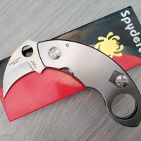 SPYDER CO  карамбит Сгъваем джобен нож -Спайдърко, снимка 1 - Ножове - 37853058