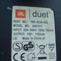 JBL duet power adapter, снимка 4 - Други - 37213573