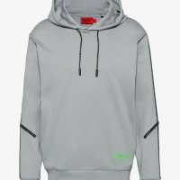 hugo boss denry hoodie - страхотно мъжко горнище КАТО НОВО, снимка 3 - Спортни дрехи, екипи - 39700708