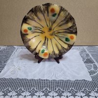 красива керамична чиния , снимка 4 - Чинии - 43838160