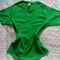 Tee Jays дамска зелена тениска, снимка 1 - Тениски - 43268558