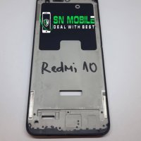 Средна рамка за Xiaomi Redmi 10 употребявана, снимка 1 - Резервни части за телефони - 43511806