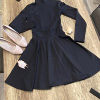 Черна, елегантна рокля, снимка 2 - Рокли - 28319645