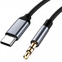 Аудио кабел Type C към AUX 3.5 жак, снимка 4 - USB кабели - 39468147