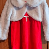Коледни дрехи и обувки за момиченце различни размери, снимка 5 - Детски рокли и поли - 38576145