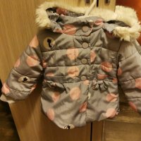Зимно яке за момиченце , снимка 2 - Бебешки якета и елеци - 39642467