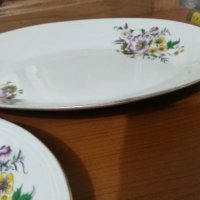 Стар български порцелан чинии, снимка 7 - Антикварни и старинни предмети - 35449049