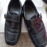 Черни мъжки обувки кожени, снимка 2 - Официални обувки - 43569159
