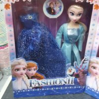 Кукли замръзналото кралство, Елза или Анна с рокля, в кутия - 2378, снимка 2 - Кукли - 38414759