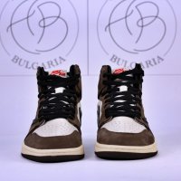 Nike Air Jordan 1 x Travis Scott, Travis Scott Fragment, снимка 3 - Ежедневни обувки - 34310745