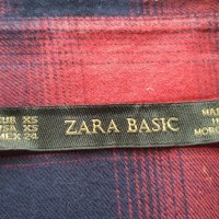 Дамска карирана риза Zara размер XS, снимка 4 - Ризи - 43308283