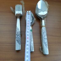 руски прибори за хранене вилици лъжици, снимка 4 - Антикварни и старинни предмети - 25175492