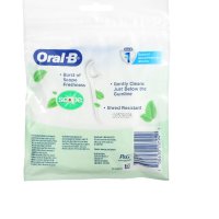Комплект конци за зъби, Oral-B Тип клечка за зъби, устойчиви влакна, ментов вкус, 75 бр., снимка 2 - Козметика за лице - 43647059