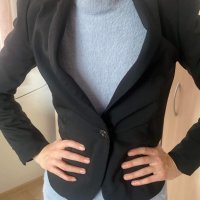 Черно сако Zara, S размер, снимка 9 - Сака - 30300883
