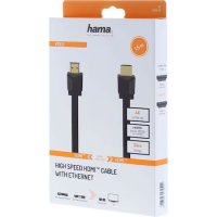 HAMA High-Speed, HDMI 2.0B кабел, 4K,18Gbit/s, Ethernet, 1.5 м, Екраниран, снимка 2 - Кабели и адаптери - 43328684