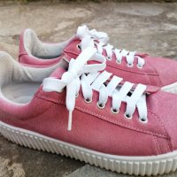 Обувки естествена кожа, цвят пепел от рози, снимка 5 - Дамски ежедневни обувки - 43806621