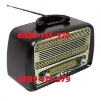 Функционално ретро радио – Носталгия 1 - колона колонка s USB MicroSd, снимка 2 - Радиокасетофони, транзистори - 28694343