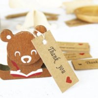 50 бр тесни Handmade with love Thank You Тагове табелки етикети картонени подаръци ръчна изработка, снимка 2 - Други - 32511943