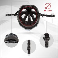 Каска за велосипед марка Ultrasport немско производство цвят черен, снимка 7 - Спортна екипировка - 28337920
