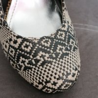Страхотни обувки от бамбук! , снимка 5 - Дамски обувки на ток - 34599092
