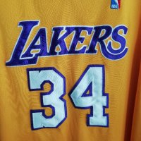 LA Lakers Shaquille O'Neal Nike NBA Jersey оригинален потник Шакил О'Нийл Лейкърс , снимка 2 - Тениски - 37125688