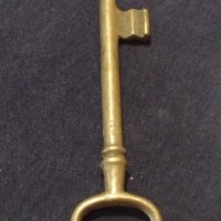 Стар рядък бронзов ключ за КОЛЕКЦИЯ ДЕКОРАЦИЯ 27123, снимка 9 - Други ценни предмети - 43279512