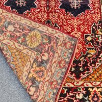 автентичен персийски килим Пиленца 210/129см., снимка 7 - Килими - 43491154
