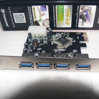 USB3.0 PCI-E Card 3бр. по 20 лв., снимка 5 - Кабели и адаптери - 26286668