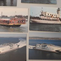 Лот 9 картички кораби платноходки фериботи, снимка 3 - Филателия - 38457395