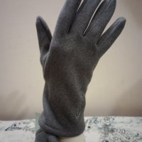Дамски ръкавици Текстил Сиви Елегантни, снимка 3 - Ръкавици - 43661847