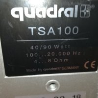 QUADRAL TSA100 40/90WATT 4-8OHM-GERMANY 2610211029, снимка 13 - Тонколони - 34585810