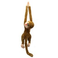 Играчка Маймуна, Плюшена, Различни цветове, със звук, снимка 1 - Плюшени играчки - 37741496