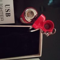 USB запалка + ключодържател, снимка 2 - Запалки - 32936809