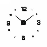 4205 Стенен часовник с 3D цифри , снимка 4 - Стенни часовници - 28498165