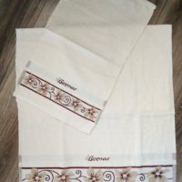 Комплект хавлиени кърпи - 2 бр. , снимка 2 - Хавлиени кърпи - 43550718