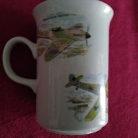 Колекционерска чаша 50 години от битката за Британия 1940-1990. Англия. маркирана., снимка 5 - Колекции - 43153818
