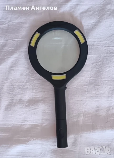 Led лупа с 3 светло диода. , снимка 1