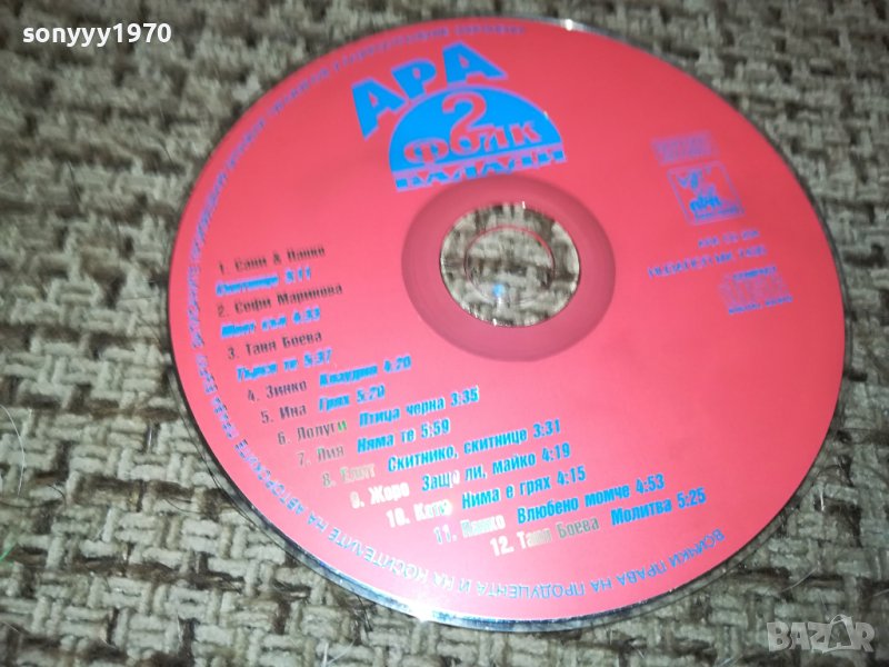 ФОЛК БАЛАДИ ЦД 0812231811, снимка 1