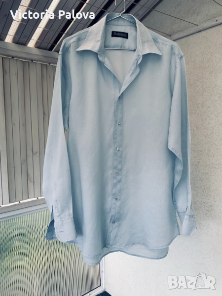 BERTO LUCCI ленена риза L Италия, снимка 1