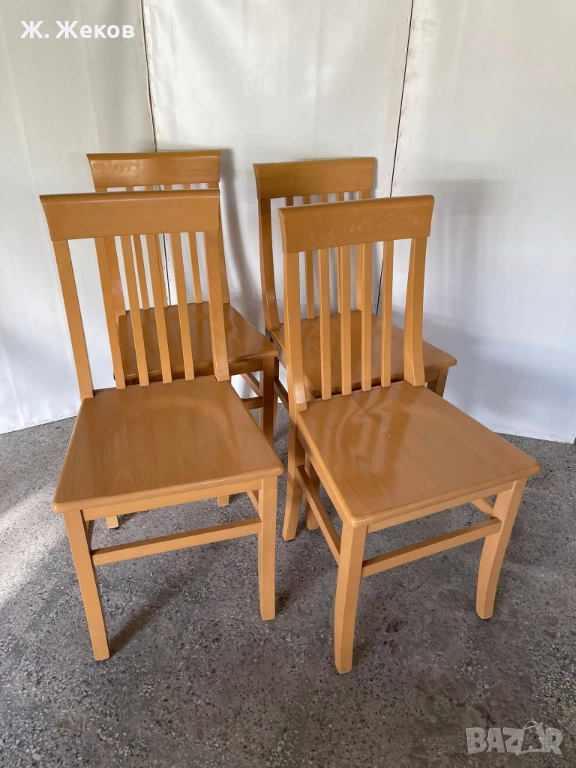 Четири трапезни стола, снимка 1