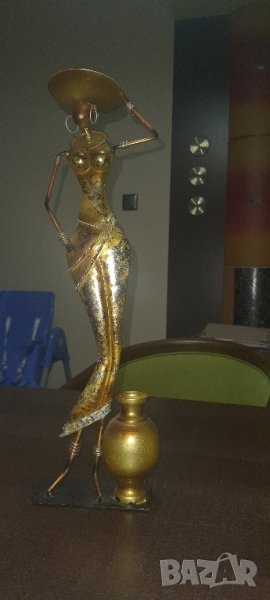статуетка метална, снимка 1