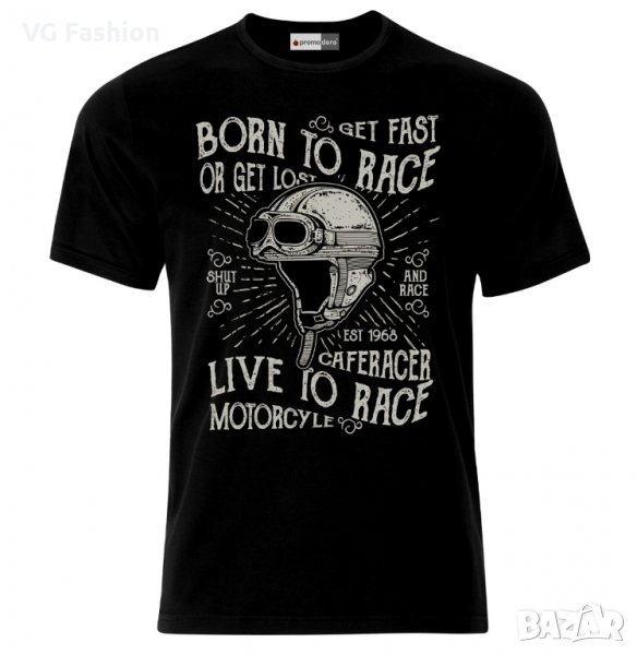 Мъжка Тениска Моторджийска Мото Мотокрос Ендуро Моторист Мотоциклетизъм Moto Motorcycle, снимка 1