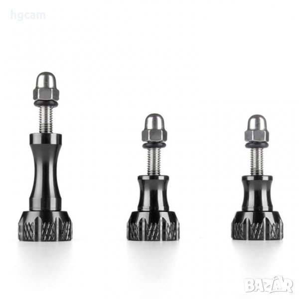 Алуминиеви болтове за екшън камери GoPro Hero 1/2/3/3+/4/5, SJCAM, Xia, снимка 1