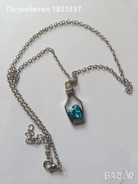 Колие с кристал , снимка 1